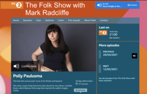 The Folk Show with Mark Radcliffe and Polly Paulusma