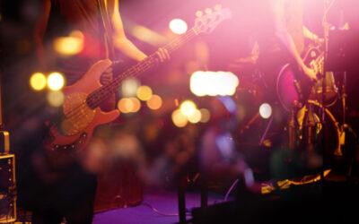 band on stage 2021 return of live gigging